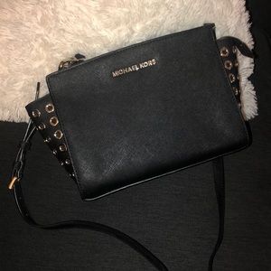 MIchael Kors Selma Grommet Crossbody